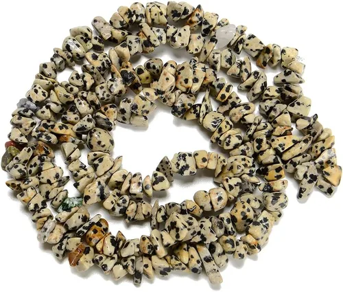 Miniatura 19 de Juego de pulseras de piedras preciosas de aventurina azul natural de 0.197-0.315 in, diseño de grava curativa, cuentas de piedra irregular, diseño