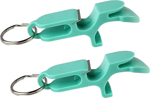 Miniatura 9 de Llavero abridor de botellas de cerveza con escopeta de cerveza, paquete de 2, color negro, herramienta de disparo de cerveza, ideal para fiestas