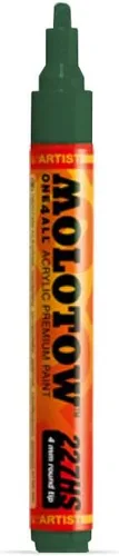 Miniatura 9 de Molotow ONE4ALL - Marcador de pintura acrílica, 0.059 in, saltamontes, 1 cada uno (127.433)