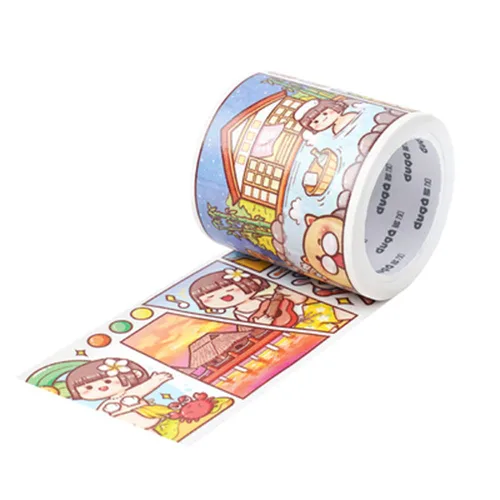 Miniatura 15 de Alideco - Cintas adhesivas decorativas pequeñas de mochi washi, ideales para suministros de diario, manualidades, álbum de recortes, bricolaje