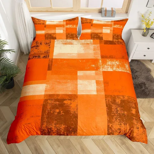 Miniatura 10 de jejeloiu Juego de ropa de cama de Pascua para niñas y niños, huevos de Pascua, juego de funda de edredón decorativa colorida para el día de Pascua