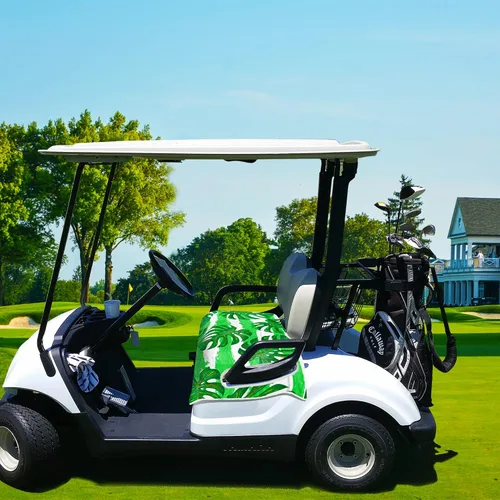 Miniatura 5 de Fundas para Asientos de Carrito de Golf, Manta Única de Toalla para Asiento de Carrito de Golf para Todos los EZGO, Yamaha, Club Cars, Icon y Más