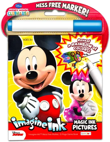 Miniatura 2 de Conjunto de libro para colorear y adhesivos de la Casa de Mickey Mouse de Disney