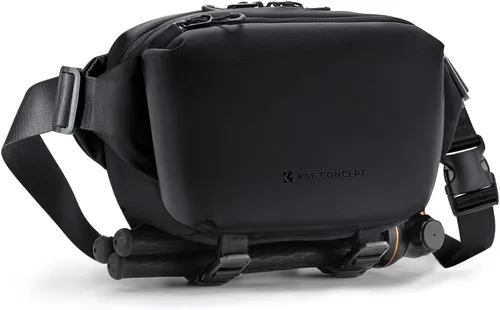 Miniatura 15 de K&F Concept Bolsa Bandolera 2 en 1 para Uso Diario, Bolsa de Hombro y Mochila Cruzada Multifuncional para Fotografía con Cámara DSLR, Bolsa Portátil