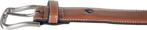 Miniatura 7 de Nautica Men's Dress Leather Belt for Suits and Pants Classic Business Fashion Adjustable Metal Buckle