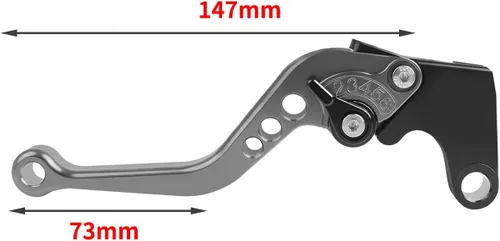 Miniatura 3 de HAONEL Juego de palancas de embrague de freno corto CNC de aluminio compatible con Kawasaki 2017-2021 Z650 Z900 Ninja 650R ER-6F Vulcan S 650 EN650
