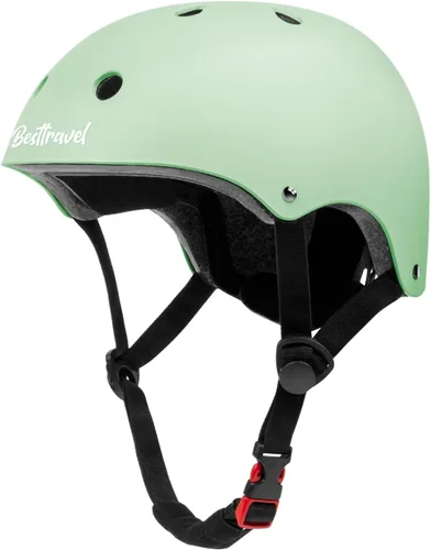 Miniatura 12 de Besttravel Casco para niños, casco ajustable para niños pequeños de 3 a 8 años de edad, para niños y niñas, seguridad multideportivo Azul