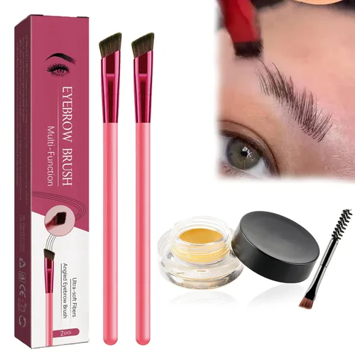 Miniatura 10 de Cepillo de sello de cejas 4D, cepillo de trazo de cabello de cejas, cepillo de cejas 4D, cepillo de cejas ultrafino, cepillo de cejas realista