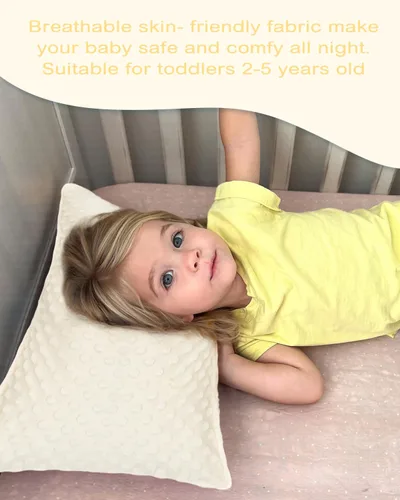 Miniatura 6 de ALVA BABY - Funda de almohada para niños pequeños, terciopelo suave y cálido, paquete de 2 unidades de 13 x 18 pulgadas o 12 x 16 pulgadas, sobre