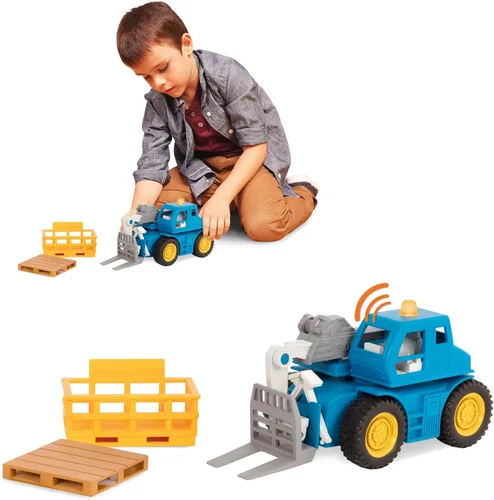 Miniatura 27 de DRIVEN by Battat Camión volquete micro - Camión volquete de juguete con luces, sonidos y piezas móviles para niños de 3 años en adelante