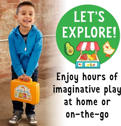 Miniatura 3 de Creativity for Kids Sensory On The Go: Farmers Market - Kit sensorial de aprendizaje preescolar y para niños pequeños, actividades sensoriales