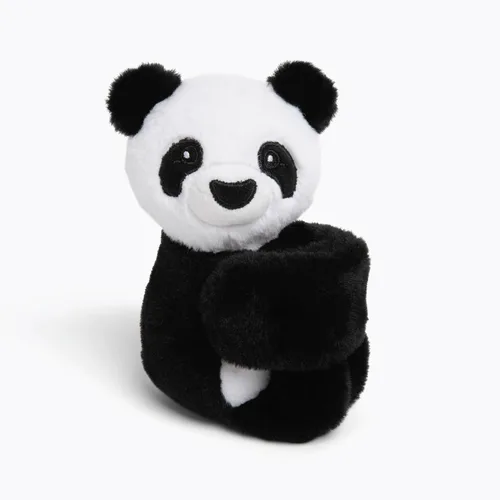 HUGIMALS Hug Babies Bowie The Panda Lindo animal de peluche mini relleno para niños | Suave y mimoso portátil, cómodo, adorable compañero para
