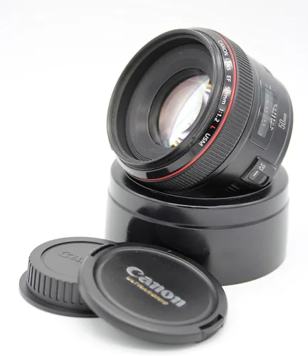 Canon EF 1.969 in f/1.2L USM Lente AutoFocus Estándar UltraRápido - Versión Internacional (sin garantía)