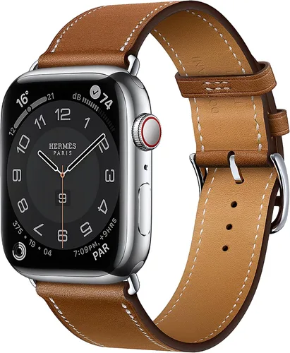Miniatura 37 de LB1 - Correa de cuero para Apple Watch para mujeres y hombres, SE Ultra 2 de 1.575 in 1.732 in 1.811 in 1.654 in 1.772 in 1.614 in 1.496 in 1.929 in