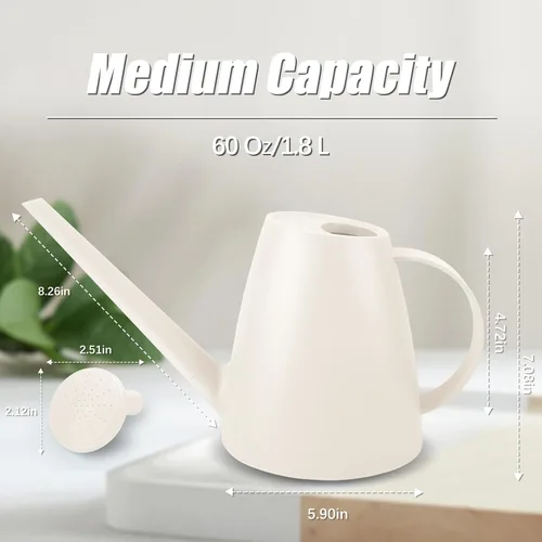 Miniatura 2 de Regadera para plantas de interior, regaderas pequeñas para plantas de casa, jardín, flores, regadera de pico largo para regar plantas al aire libre