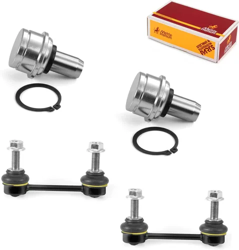 Miniatura 41 de Metrix Premium Chassis Parts - Juego de 4 piezas de articulación de rótula superior y barra estabilizadora delantera para Ford Ranger RWD 1998-2011