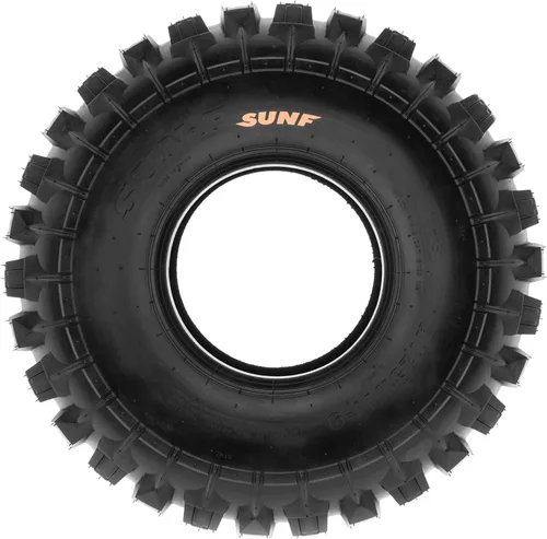 Miniatura 8 de SunF XC 19x7-8 delanteros y 18x10.5-8 traseros neumáticos knobby para ATV UTV, 6 PR sin cámara A027, juego de 4