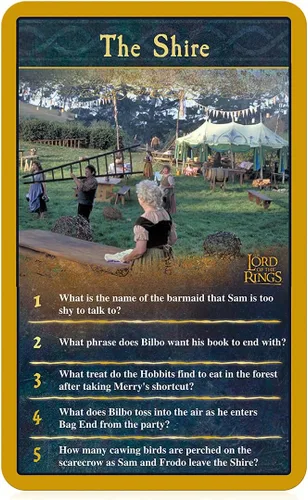 Miniatura 3 de Top Trumps Juego de preguntas El Señor de los Anillos