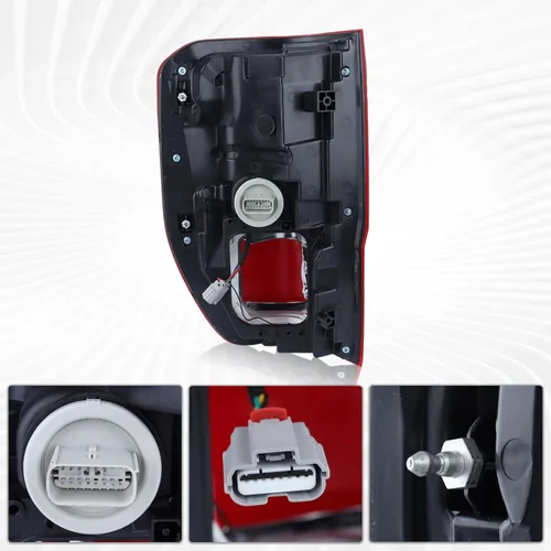 Miniatura 4 de Conjunto de Lámpara Trasera LED de Luz Trasera con Punto Ciego (Módulo NO Incluido) Compatible con Ford Ranger 2019-2023 Lado Derecho del Pasajero