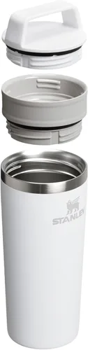 Miniatura 3 de Stanley Cafe To Go - Taza de viaje de 16 onzas Tapa hermética de dos partes para beber Vaso térmico para café, té y bebidas Taza de café Frost