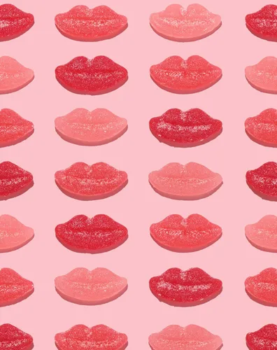 Miniatura 3 de Sugarfina Labios de azúcar, gomitas, bolsa de caramelo a granel de 1 libra