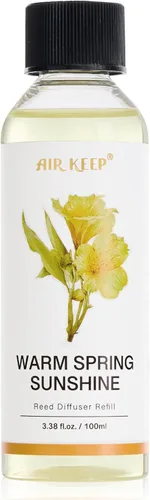 Miniatura 23 de Airkeep recambio de aceite para difusor de varillas con varillas difusoras, 6.76 Fl Oz (200ml) aceites perfumados de vainilla de cachemira