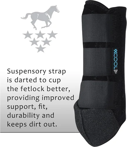 Miniatura 7 de Professional's Choice 2XCOOL - Botas deportivas para caballos medicinales, diseño protector y transpirable para máxima comodidad y durabilidad