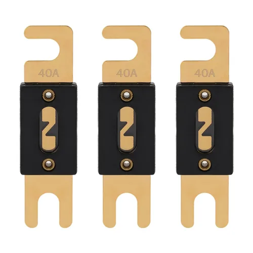 Miniatura 12 de VEXUNGA Fusible ANL de 30 A, fusibles de hoja en línea de 30 amperios de 32 V para inversor de audio de automóvil, estéreo automotriz
