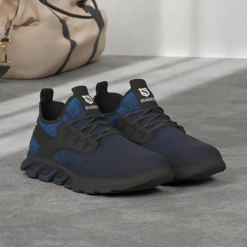 Miniatura 38 de SUADEX Zapatos deportivos con punta de acero para hombres y mujeres, indestructibles, ligeros, cómodos, antideslizantes, puntera compuesta