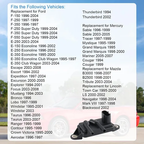 Miniatura 3 de Reemplazo del sensor de retroalimentación de presión de recirculación de gases de escape EGR para Ford F-150 F-250 F-350 Ranger, Mercury Sable