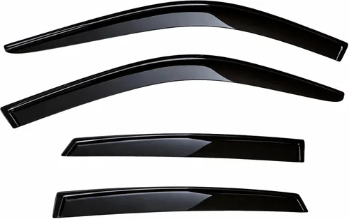 Miniatura 9 de Protección contra la lluvia con cinta adhesiva para Honda Civic Hatchback 2022-2026, deflector para ventana lateral HB LX Sport Touring EX-L