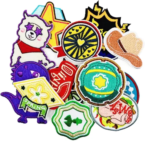 Miniatura 8 de 15 piezas de parches bordados al azar para planchar, bonitos apliques de costura para chaquetas, sombreros, mochilas, jeans, accesorios de bricolaje