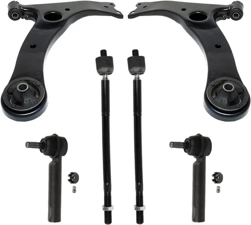 Miniatura 85 de Detroit Axle - Kit de brazos de control de extremo delantero 4WD para Ford 04-08 F-150, 06-08 Lincoln Mark LT, 4 extremos de barra de acoplamiento