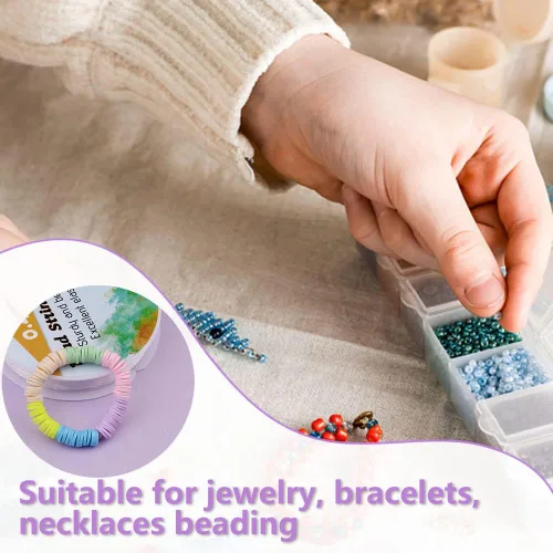 Miniatura 7 de Hilo elástico redondo de 0.016 in, cuerda elástica para pulsera de 295 pies, cuerda elástica transparente para hacer pulsera, reloj, llavero