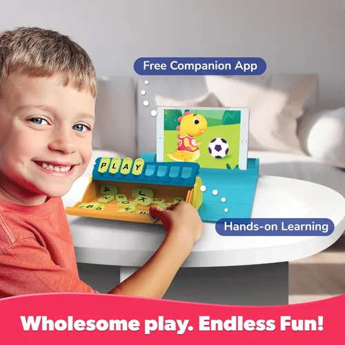 Miniatura 4 de PlayShifu Word Wiz – Kit de aprendizaje de letras Plugo Desarrolla habilidades de lectura, ortografía y gramática para niños de 4 a 10 años