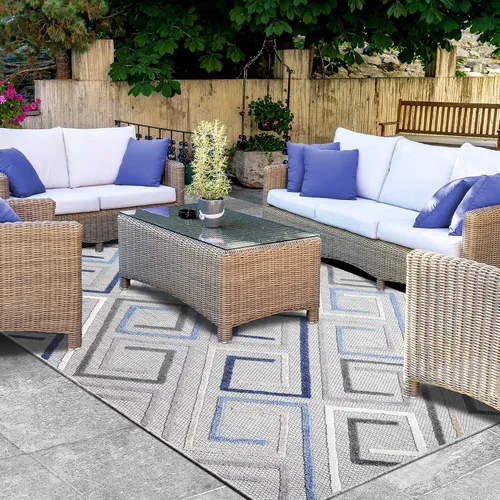 Miniatura 33 de SUPERIOR - Alfombra de interior y exterior, perfecta para patio, dormitorio, cocina, sala de estar, entrada, cuarto de juegos, guardería, cubierta