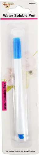Uniware Pluma soluble en agua para tela (azul)