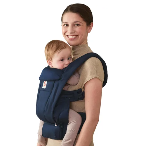 Miniatura 12 de Ergobaby Omni Deluxe - Portabebés de lujo para recién nacidos a niños pequeños, transpirables, para el verano, portabebés para todas las posiciones