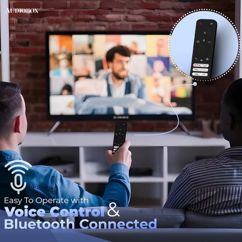 Miniatura 4 de Audiobox Smart TV con reproductor de DVD integrado – LED HDTV, compatible con CA/CC, cámper y RV TV para viajes, entretenimiento en casa