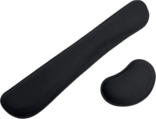 Miniatura 76 de Bloss Almohadilla de escritorio de cuero y reposamuñecas para teclado, alfombrilla grande para mouse + almohadilla para teclado + soporte de muñeca