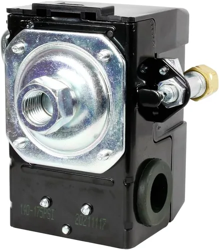 Miniatura 3 de Interruptor de control de presión del compresor de aire de repuesto, puerto H1,1, 140-175PSI