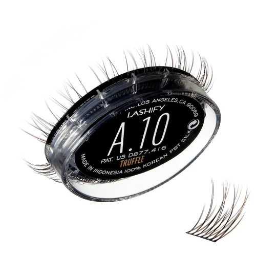 Miniatura 28 de Lashify Amplify - Extensiones de pestañas Gossamer de 0.47 pulgadas, color ceniza, pestañas postizas para un aspecto natural