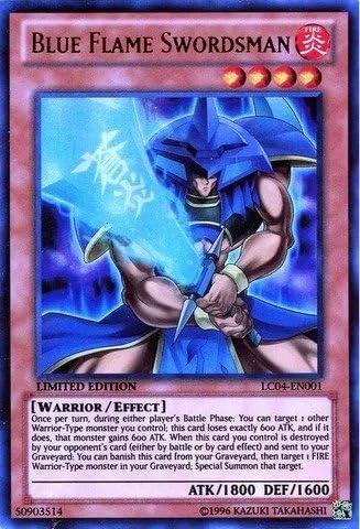 YU-GI-OH! - Espadachín Llama Azul (LC04-EN001) - Colección legendaria 4: Joey's World - Edición limitada - Ultra Raro