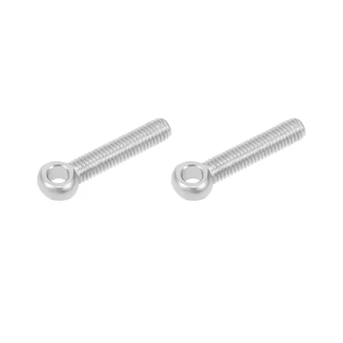 Miniatura 15 de METALLIXITY Perno de elevación oscilante de hombro (M6 x 0.787 in), 5 unidades, pernos de ojo de acero inoxidable 304, para renovación del hogar
