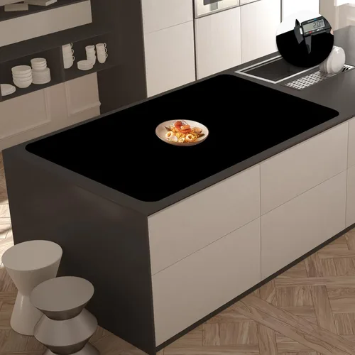 Miniatura 23 de Tapete de silicona súper grande, 120 x 24 pulgadas, tapete de silicona para encimera de cocina, tapete antideslizante resistente al calor, tapete