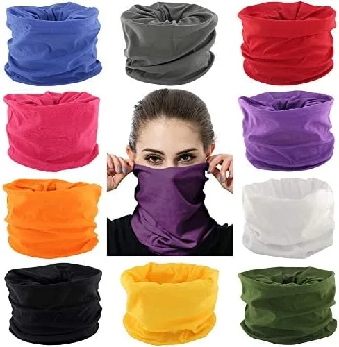 Gator Masks - Máscara facial para exteriores, sin costuras, polaina para el cuello, bandana de tubo, para la cabeza, diadema mágica, banda para el