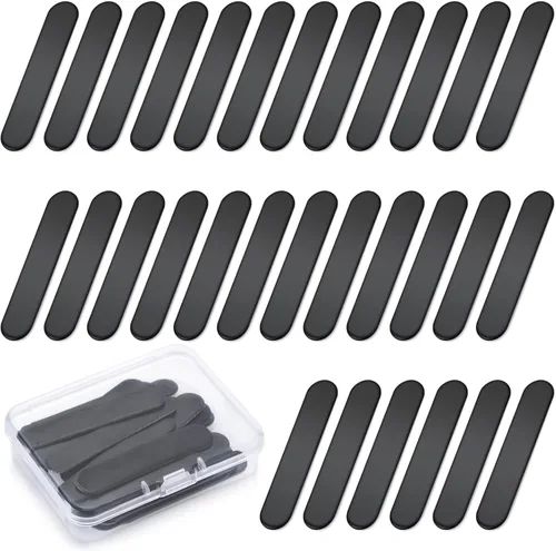 Miniatura 3 de 30 piezas de cinta de plomo, cinta de plomo adhesiva de 3 g para pelotas de pickleball, tenis, palos de golf, ajusta la cinta de plomo para palas