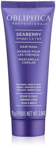 Obliphica Professional Seaberry Máscara de medio a grueso, 2.54 oz