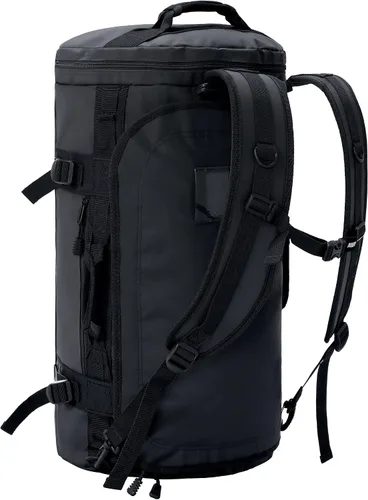 Miniatura 31 de MIER Mochila deportiva grande con compartimento para zapatos, resistente y resistente al agua, azul marino, 45L