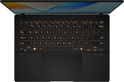 Miniatura 2 de ASUS Vivobook S 14 OLED Portátil Delgado, AMD Ryzen AI 9 365 (10 núcleos), 24 GB, SSD de 512 GB, teclado RGB personalizable, negro neutro